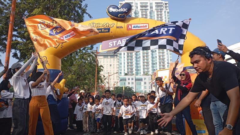 Ilustrasi bebelac fun run untuk artikel Bebelac Fun Run Libatkan 700 Anak di Surabaya