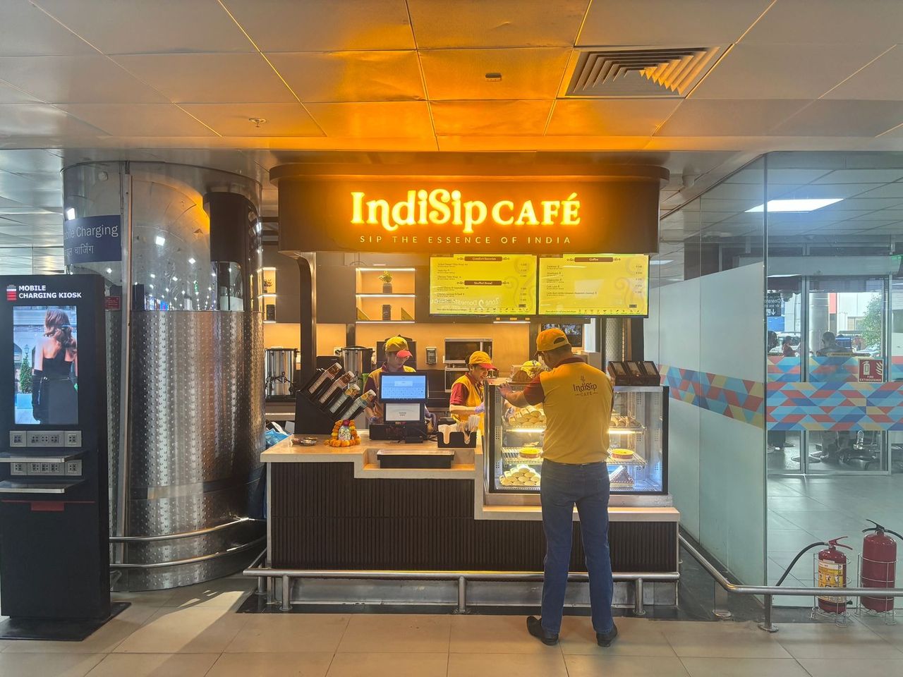 Ilustrasi encalm eats untuk artikel Encalm Eats Luncurkan IndiSip Café di Bandara Delhi