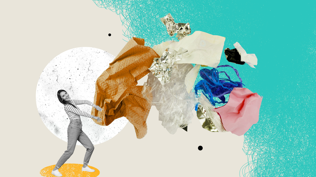 Ilustrasi fashion berkelanjutan untuk artikel Fashion berkelanjutan bukan kategori terpisah