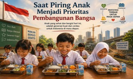 Ilustrasi piring anak untuk artikel Piring Anak Jadi Prioritas dalam Pembangunan Bangsa
