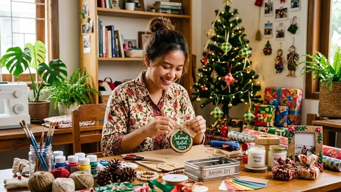Ilustrasi hadiah natal diy untuk artikel Cara Membuat Hadiah Natal DIY yang Berkesan