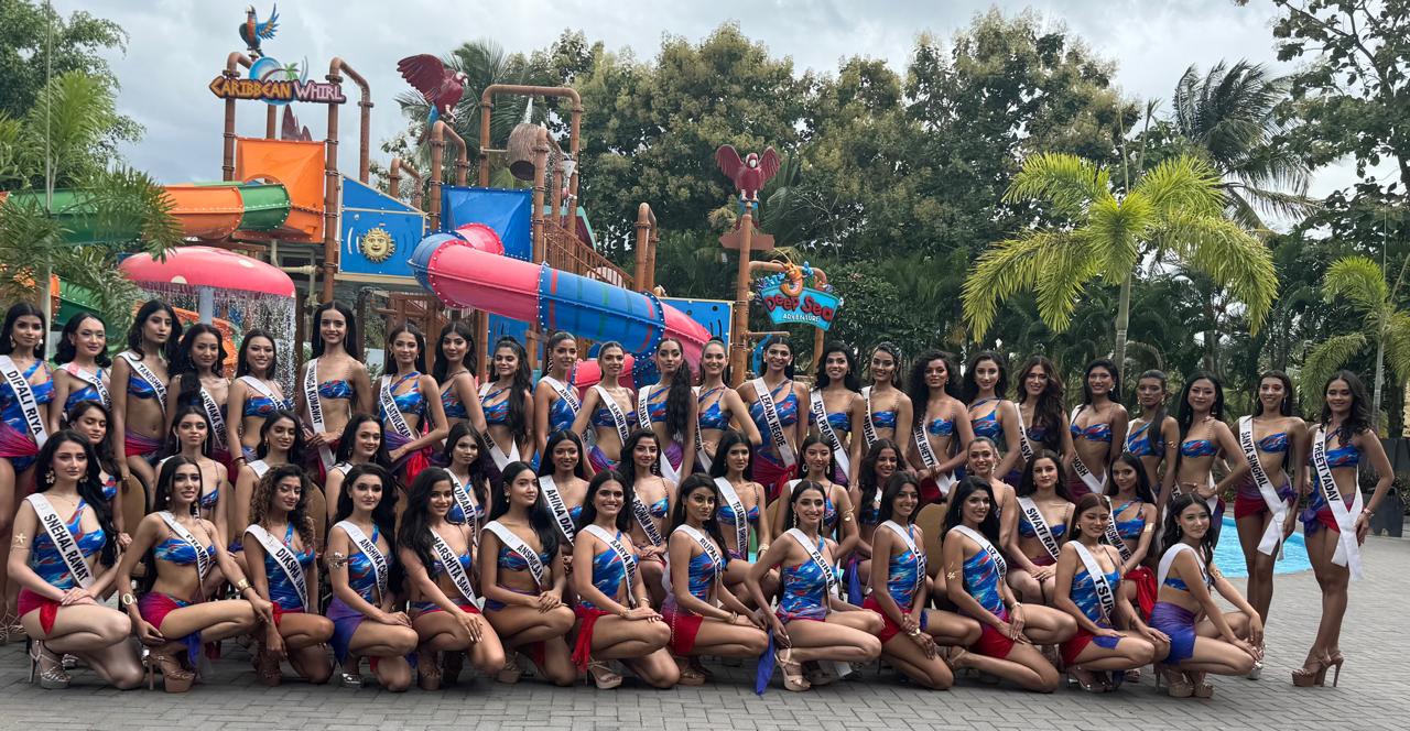 Ilustrasi miss universe india untuk artikel Miss Universe India: Babak Swimsuit Tampilkan Kepercayaan Diri