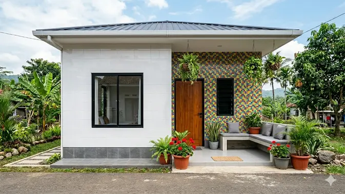Ilustrasi motif keramik norak untuk artikel Motif keramik norak: 8 Motif Keramik yang Bikin Rumah Terlihat…