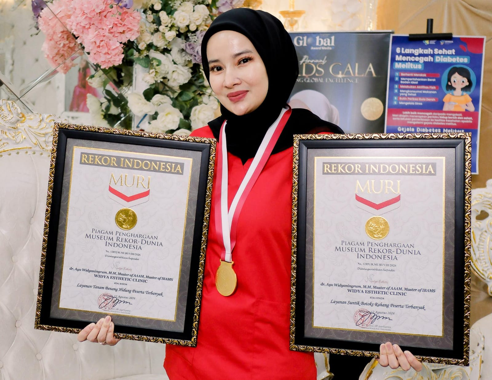 Ilustrasi dr ayu widianingrum untuk artikel dr Ayu Widianingrum Raih Dua Rekor MURI