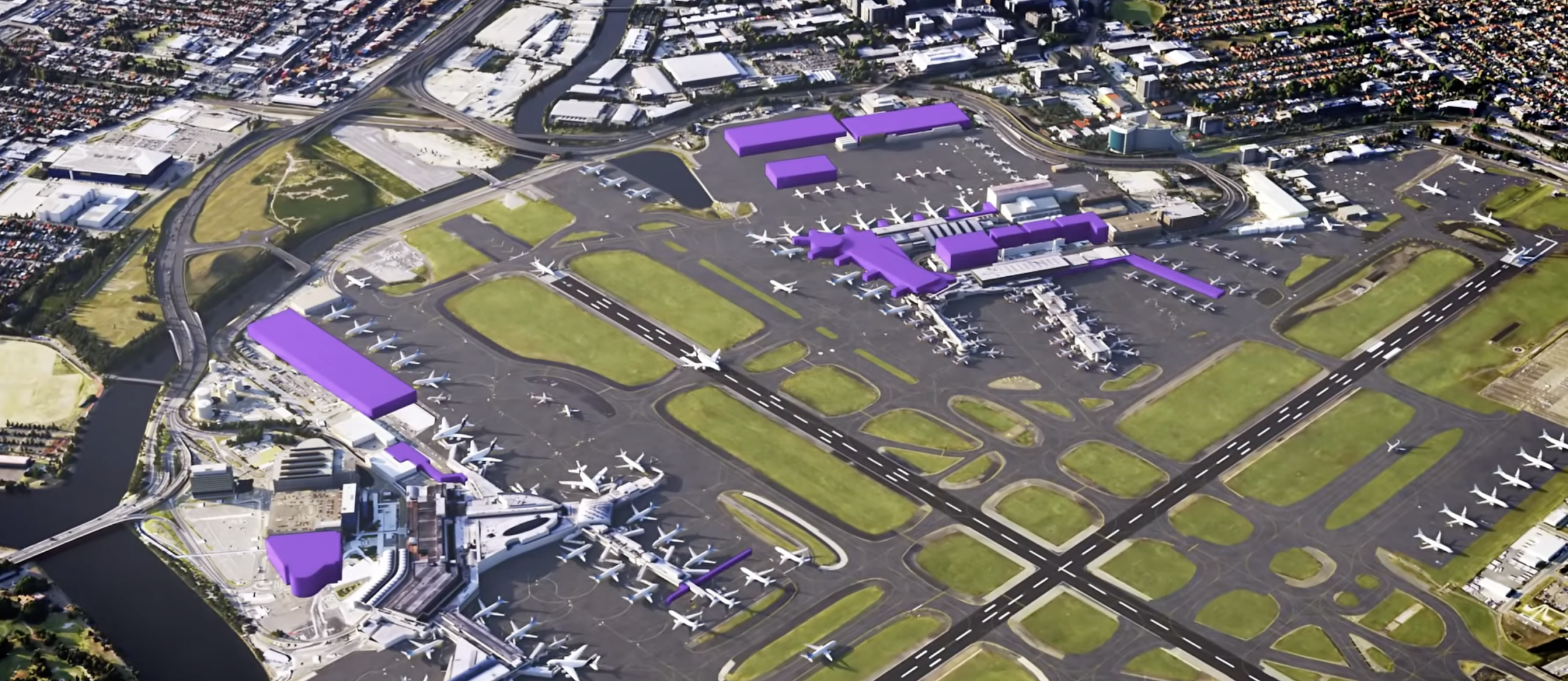 Ilustrasi ekspansi bandara sydney untuk artikel Ekspansi bandara sydney: Bandara Sydney Akan Berevolusi dengan…