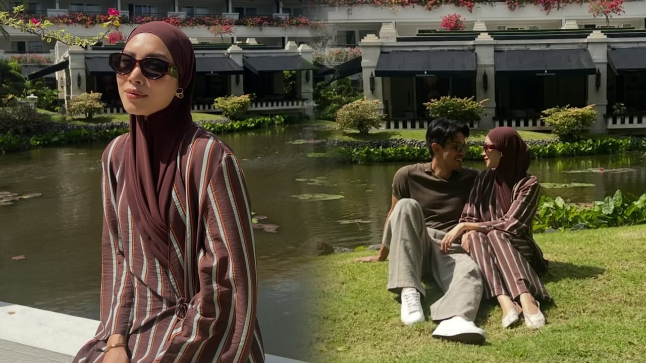 Ilustrasi penampilan zahirah macwilson untuk artikel Penampilan Zahirah MacWilson Berhijab Coklat Banjir Puji