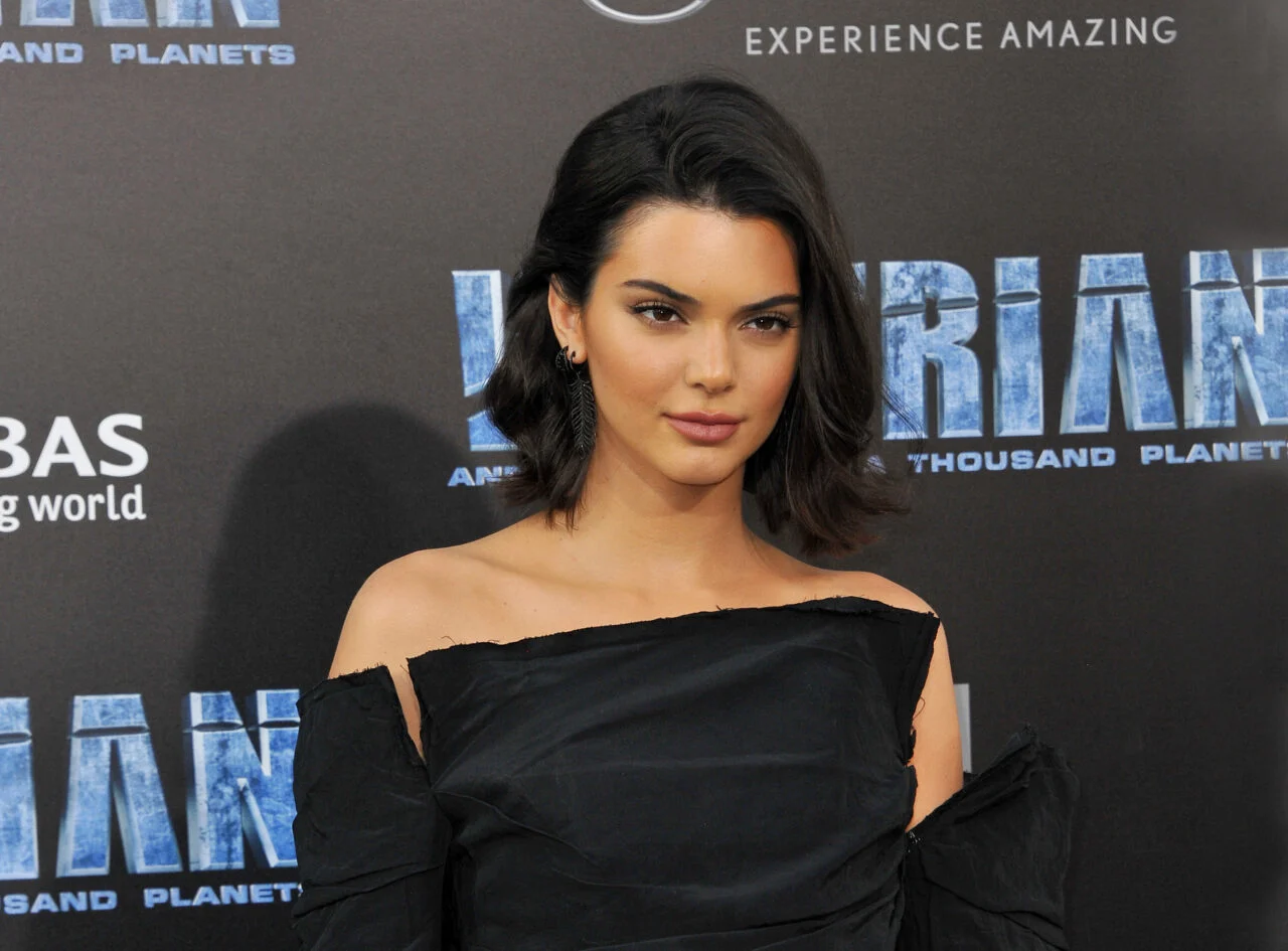 Ilustrasi kendall jenner kampanye untuk artikel Kendall Jenner kampanye Donna Karan Musim Gugur 2026